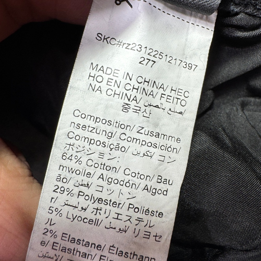 Romwe Jeans Women 2XL W39 Black Cross Embroidered Flare Plus Denim Gothic Y2K - Picture 9 of 11